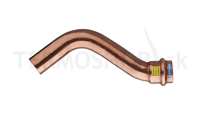 Medený nadoblúk FF 18 voda/plyn