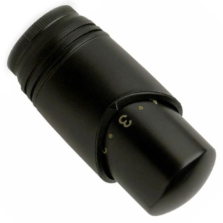 Termostatická hlavica APM - čierna