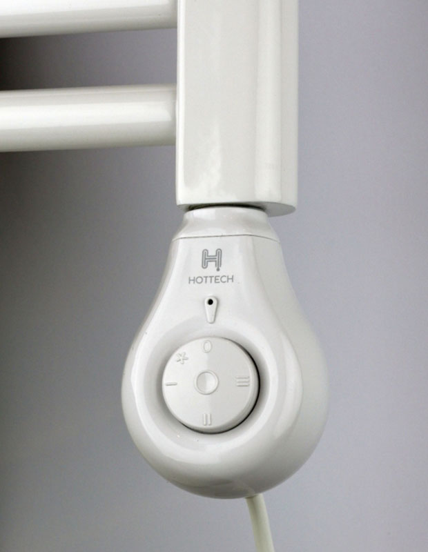 Elektrická vykurovacia tyč DROP Plus 300W s termostatom biela