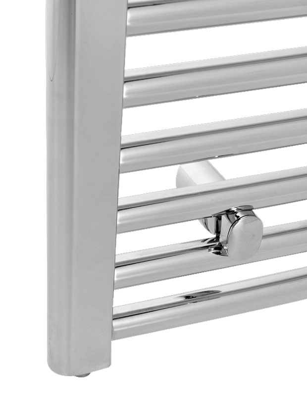 Kúpelňový radiátor Purmo Flores CH 400 x 770 rovný, chróm